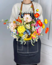 Load image into Gallery viewer, Wildflowers Wedding - Boho Bridal Bouquet,Bridesmaid Bouquet, Made with Artificial Wildflowers, Ranunculus,Sunflowers, Jasmine,Poppy, Dahlia, Daisy
