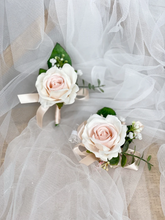 Load image into Gallery viewer, Dusty Pink - Wedding Bouquet, Made with Artificial Roses and Peonies
