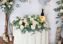 Load image into Gallery viewer, Peach and Blush - Wedding Swag Flowers for Arch, Wedding Backdrop
